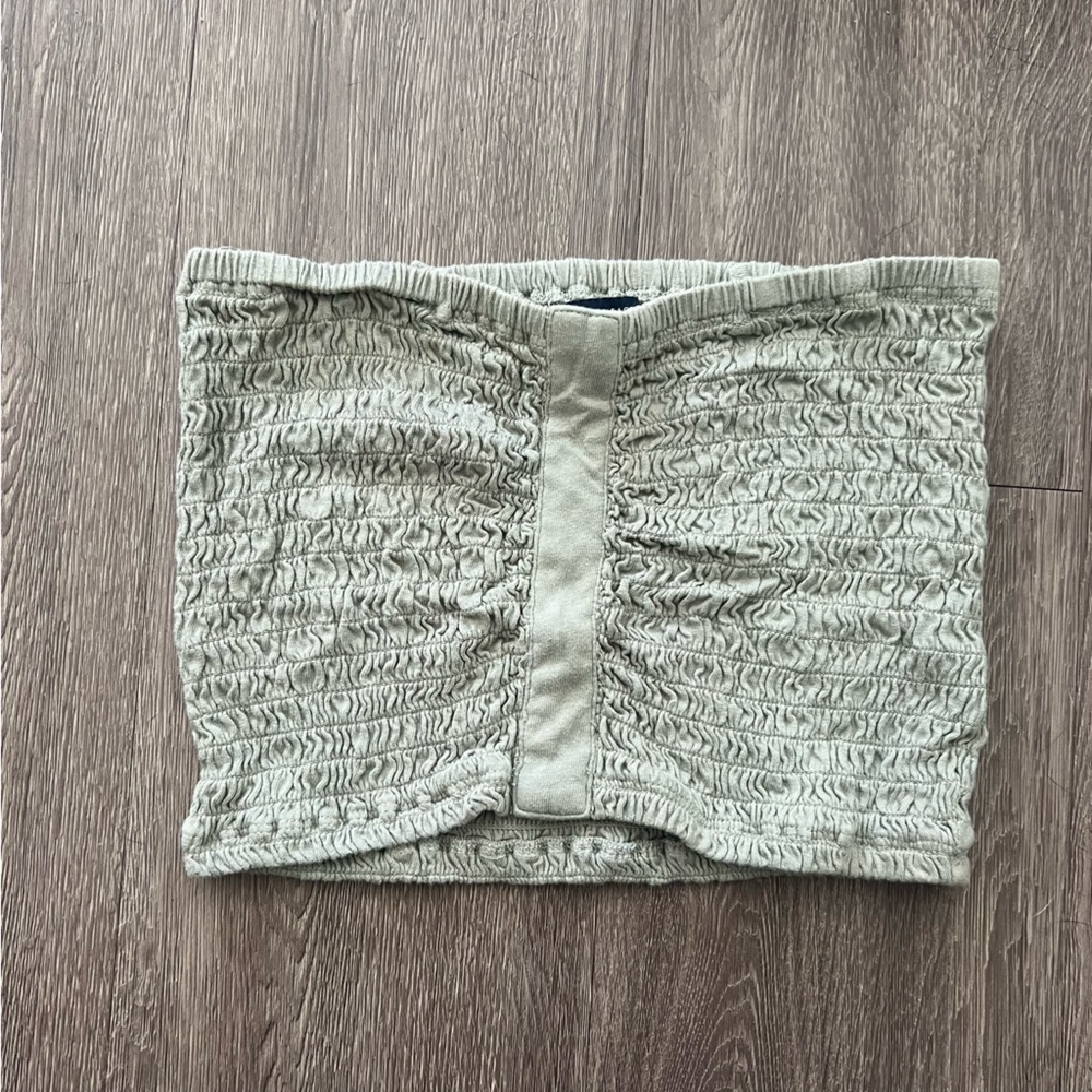 Green American Eagle Tube Top